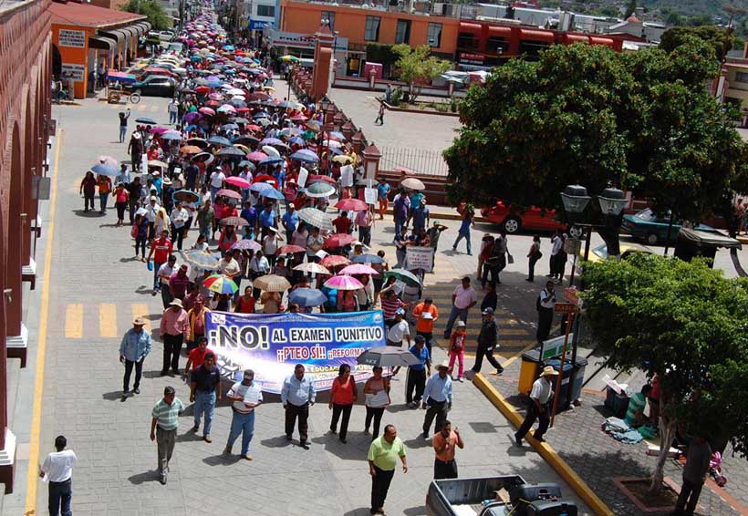 Continuarán protestas de la S-22 en Oaxaca