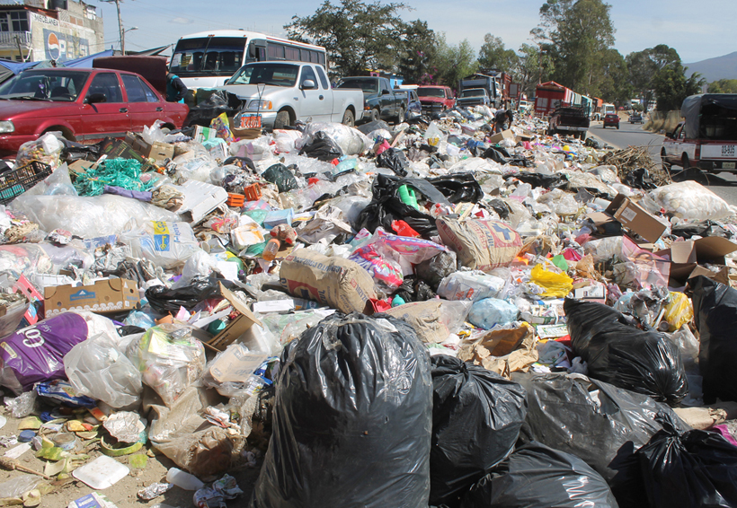 Vivir entre basura en Oaxaca