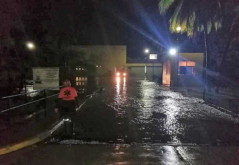 Hospital Comunitario de Río Grande bajo el agua