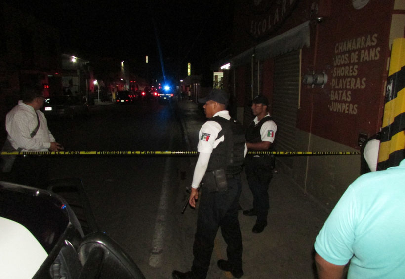 Dispara a policías e intenta escapar en Oaxaca