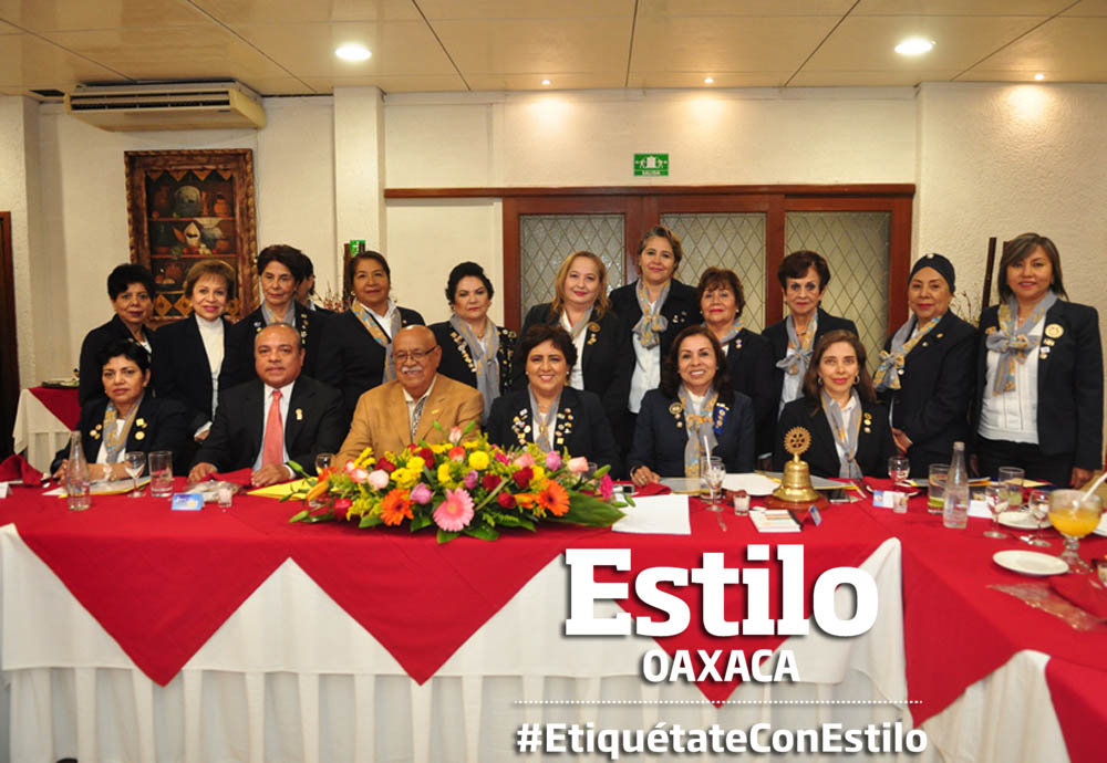 Club Rotario Guelaguetza presenta su nueva mesa directiva