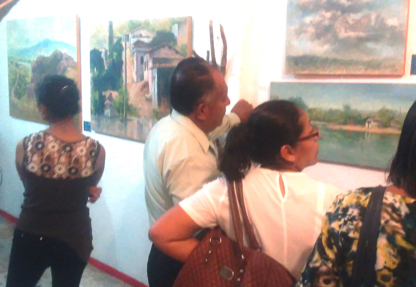 Reflejan paisajes de la Mixteca en exposición
