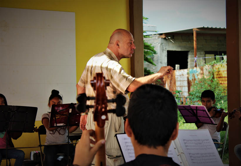 Música para la paz en la Vicente Guerrero