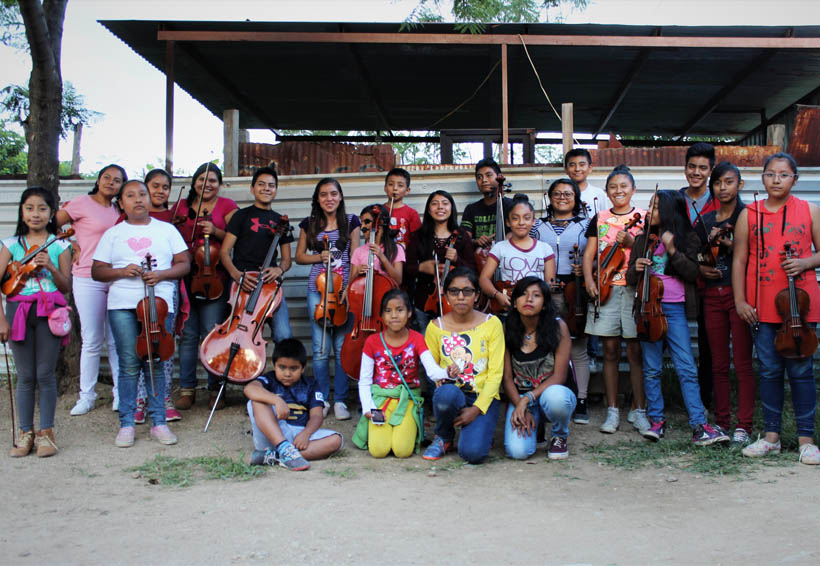 Música para la paz en la Vicente Guerrero