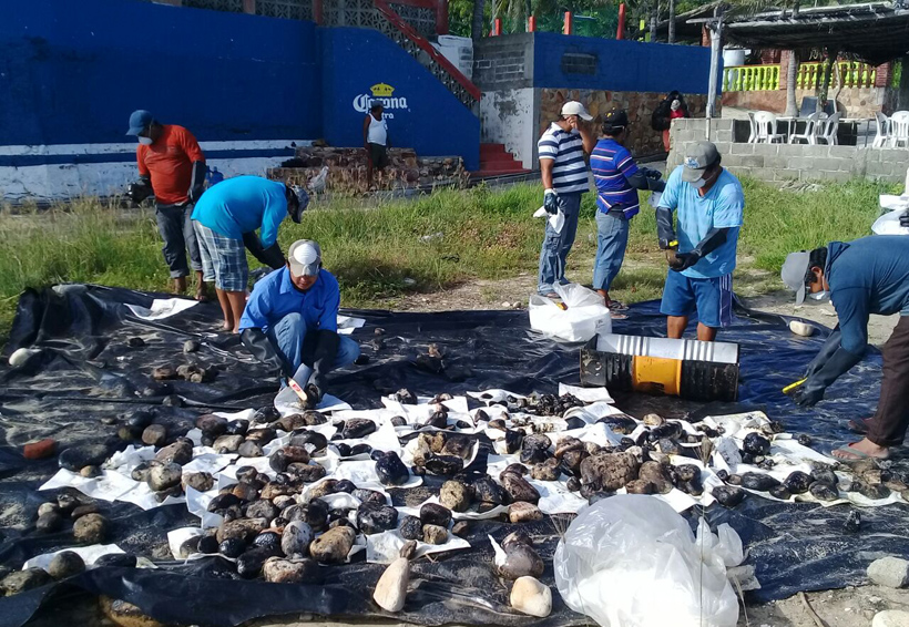 Retiran la contaminación de Salina Cruz, Oaxaca