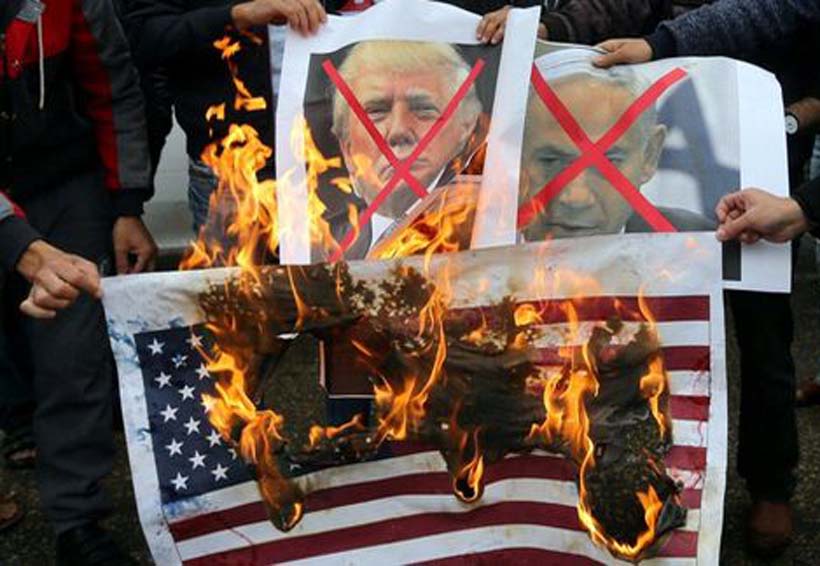 Protestan contra decisión de Trump de nombrar a Jerusalén capital israelí | El Imparcial de Oaxaca Protestan contra decisión de Trump de nombrar a Jerusalén capital israelí | El Imparcial de Oaxaca