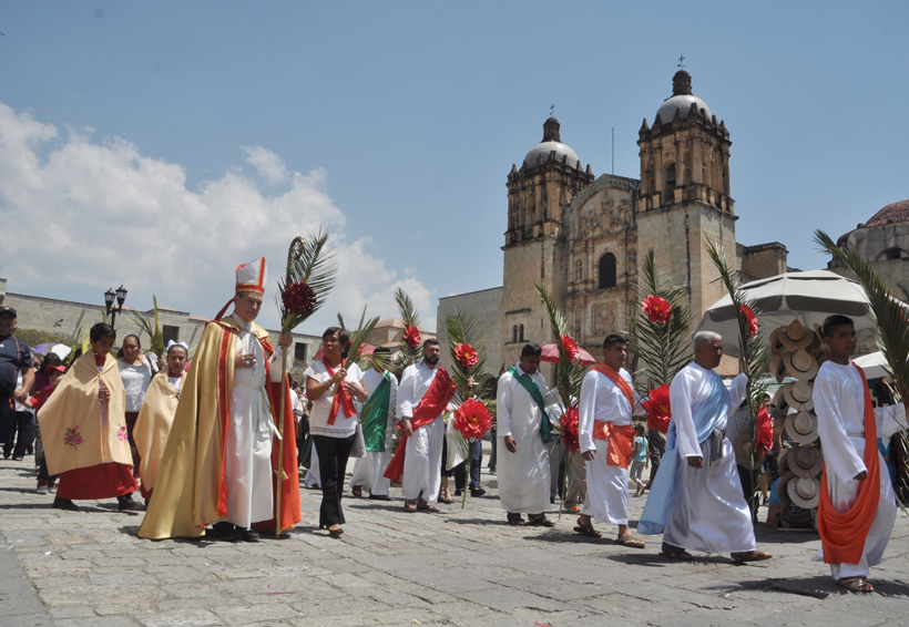 Con Domingo de Ramos  inicia la Semana Santa en Oaxaca. Noticias en tiempo real