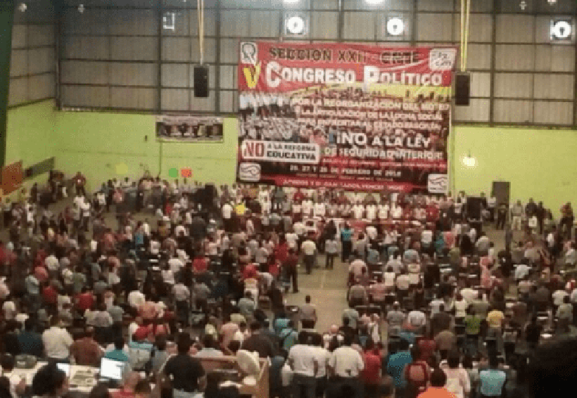 Magisterio de Oaxaca dará su voto a AMLO. Noticias en tiempo real