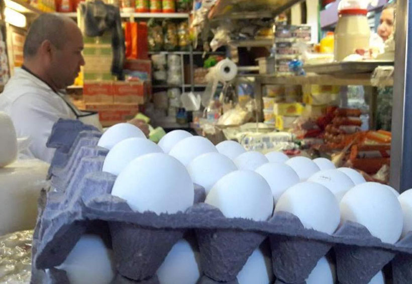 Alza del huevo afecta a  los que menos tienen en Oaxaca. Noticias en tiempo real