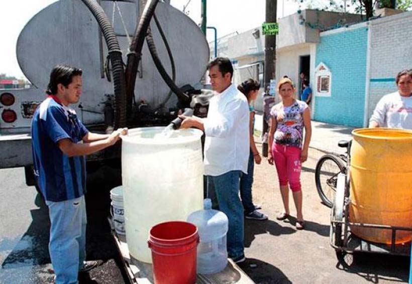 Inicia calvario por el  abasto de agua potable en Oaxaca