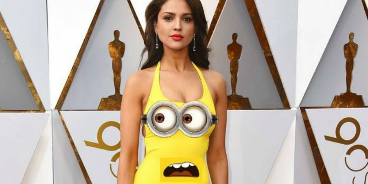 Eiza González es víctima de memes por su atuendo en los Premios Oscar 2018. Noticias en tiempo real