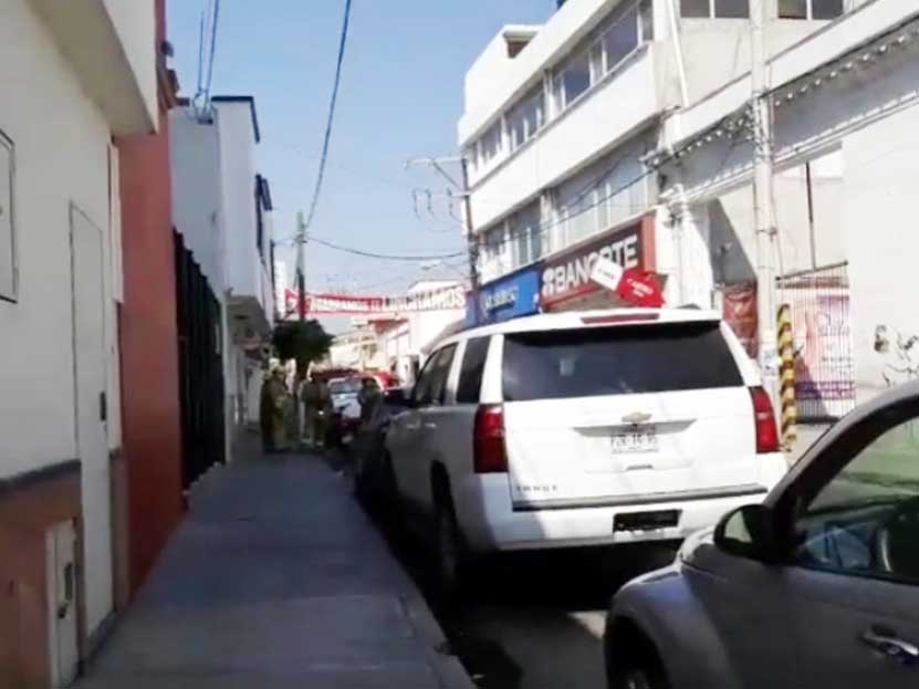Fuga de gas causa alarma en zona comercial de Huajuapan. Noticias en tiempo real