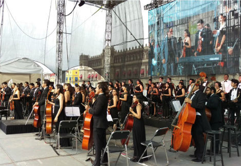Orquesta Filarmónica de la CDMX cierra el Festival del Centro Histórico. Noticias en tiempo real