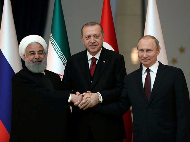 Rusia, Irán y Turquía discuten solución a guerra civil en Siria. Noticias en tiempo real