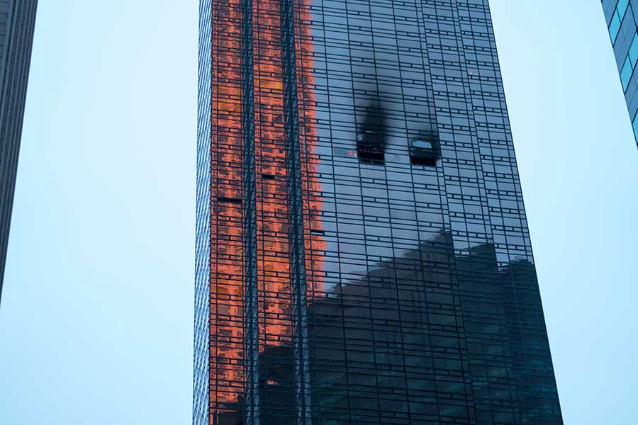 Incendio en Torre Trump de NY deja un muerto y 4 heridos. Noticias en tiempo real