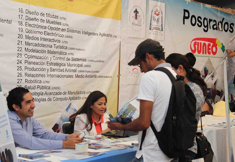 Oaxaca con escasa oferta en posgrado. Noticias en tiempo real