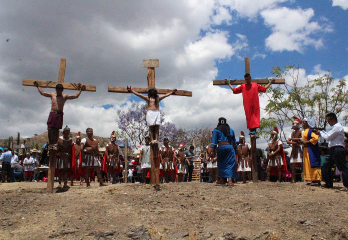 Toma auge cada año la  Pasión y Muerte de Jesús en Oaxaca. Noticias en tiempo real