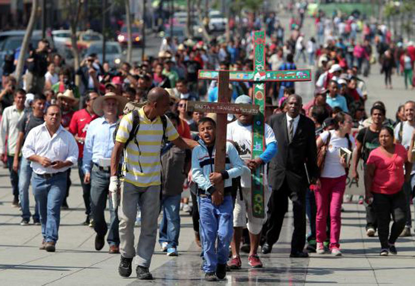 Caravana Migrante llega a la Ciudad de México. Noticias en tiempo real