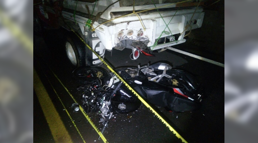 Por muerte de joven motociclista, va ante MP chofer de camión. Noticias en tiempo real