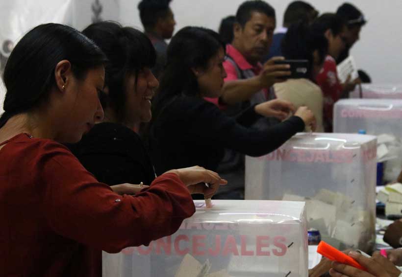 Costarán 199.3 mdp partidos y elecciones en Oaxaca. Noticias en tiempo real