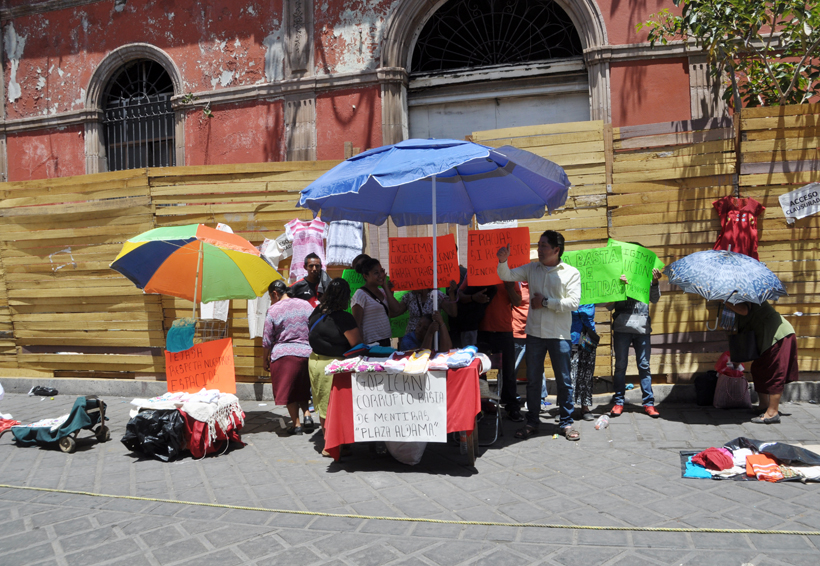 En Oaxaca se agudiza el problema de artesanos de Plaza Aldama. Noticias en tiempo real