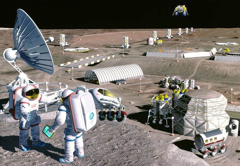 Buscan crear colonia humana en la Luna para el 2030. Noticias en tiempo real