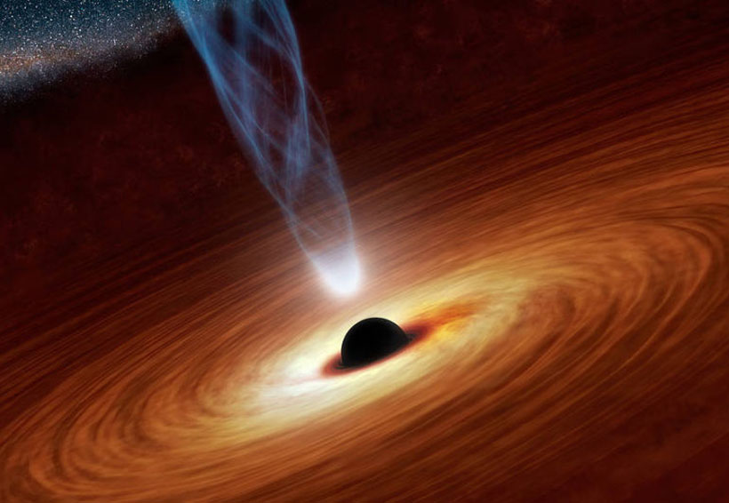 Nuevo agujero negro crece de manera rápida. Noticias en tiempo real