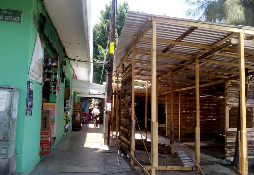 Avanza rehabilitacion  del Mercado Hidalgo. Noticias en tiempo real