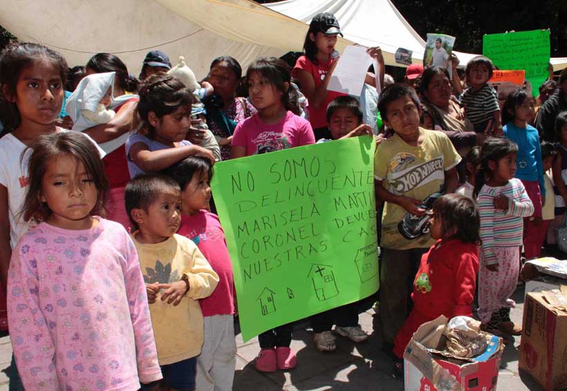 En tan solo un año, violencia desplaza a 2 mil en Oaxaca. Noticias en tiempo real