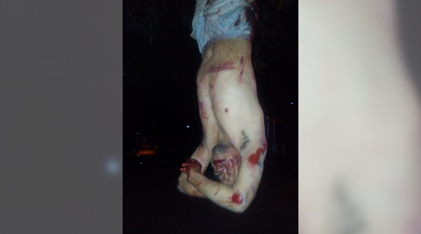 Amarran y golpean a presunto ladrón en San Jerónimo Yahuiche, Oaxaca. Noticias en tiempo real