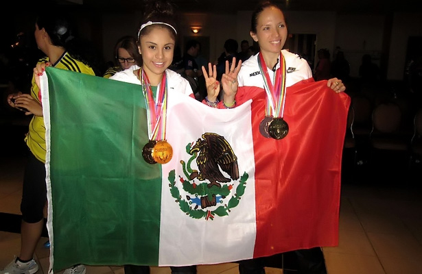 Longoria y Salas logran oro en Mundial de Racquetbol en Colorado. Noticias en tiempo real