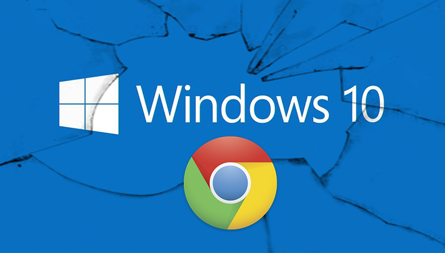 Reportan fallas en Windows 10 cuando se utiliza Google Chrome. Noticias en tiempo real