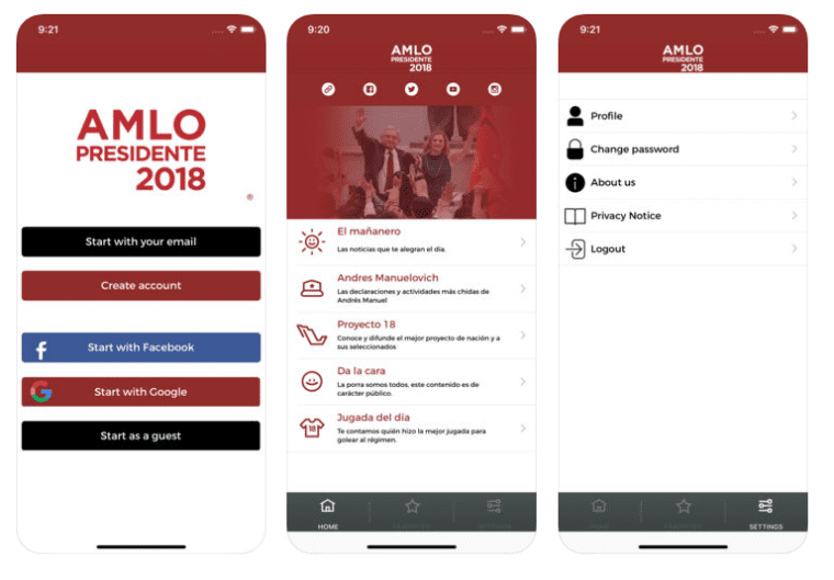 La app de AMLO se descarga más veces que Tinder en iPhone. Noticias en tiempo real