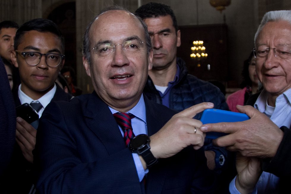 Felipe Calderón aun no decide su voto y califica de mentiroso a AMLO. Noticias en tiempo real