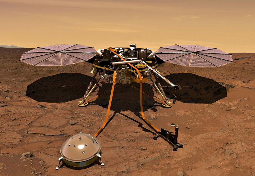 La NASA activa la misión “Insight” que estudiará los terremotos en Marte. Noticias en tiempo real
