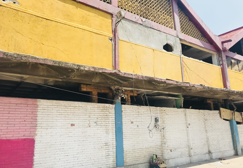 Preocupación en Juchitán por reconstrucción de mercado. Noticias en tiempo real