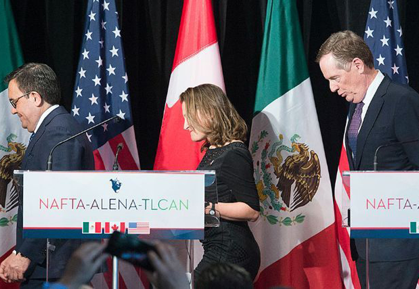 México, Canadá y EU retoman negociaciones del TLCAN. Noticias en tiempo real
