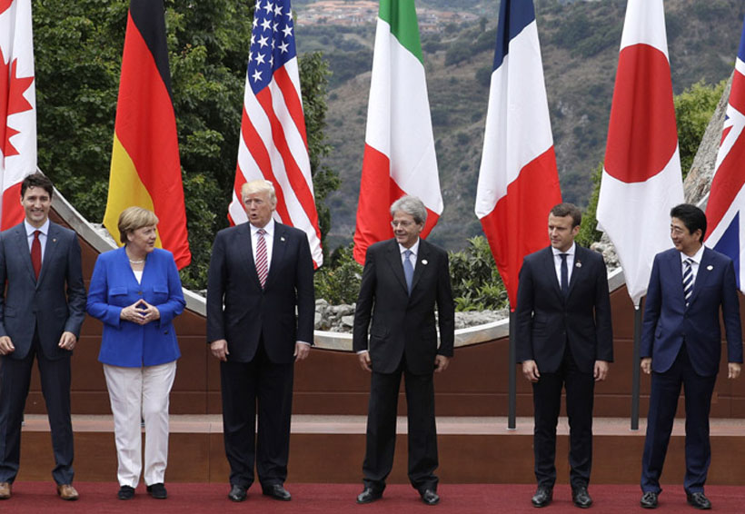 Los lideres del G7 contra el proteccionismo. Noticias en tiempo real