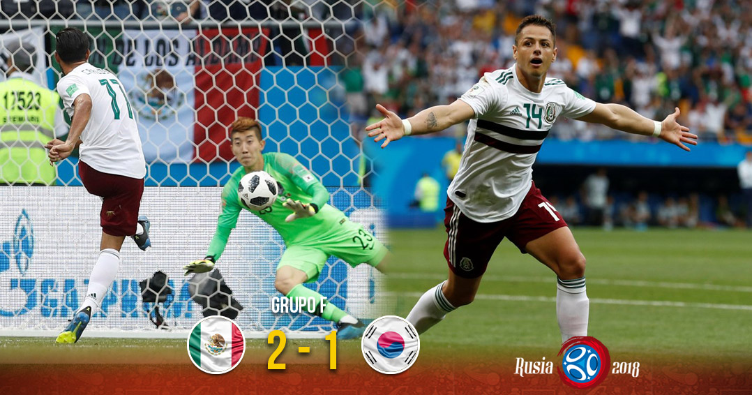 México le gana a Corea y asegura su boleto a octavos. Noticias en tiempo real