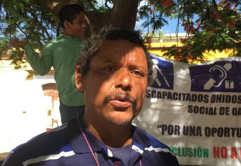 Pide dirigente cesen  abusos de autoridad  contra discapacitados de Oaxaca. Noticias en tiempo real