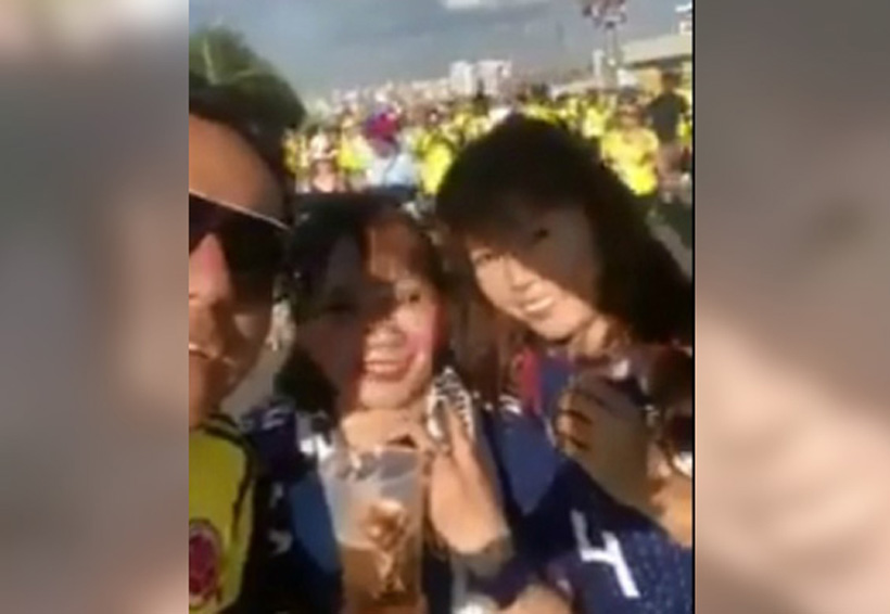 Video: Colombiano insulta a japonesas en Rusia y desata polémica. Noticias en tiempo real