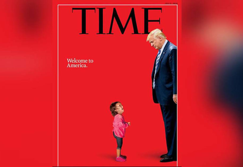 La polémica portada de Time sobre Trump y los migrantes. Noticias en tiempo real