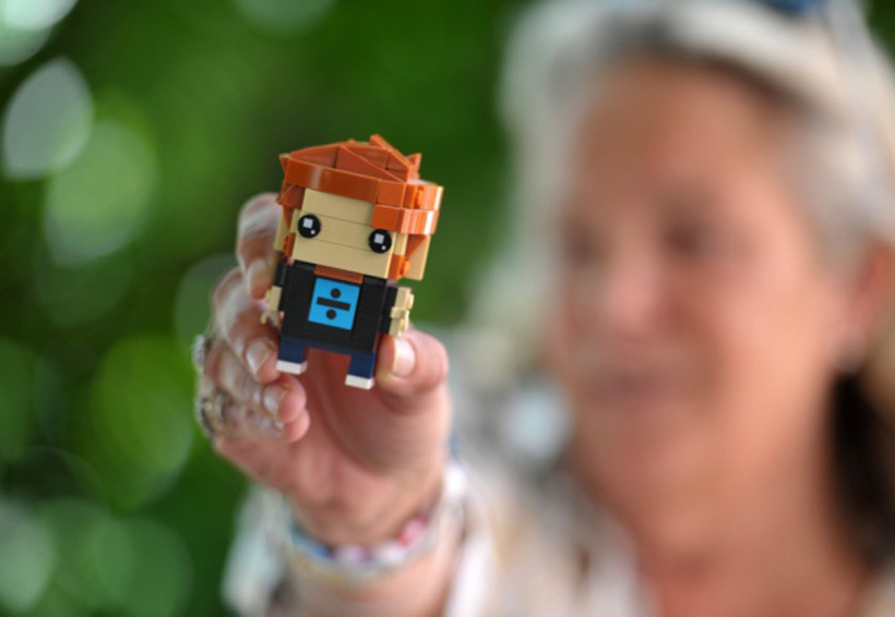 Ed Sheeran dona su “escultura” de Lego a un hospicio británico. Noticias en tiempo real