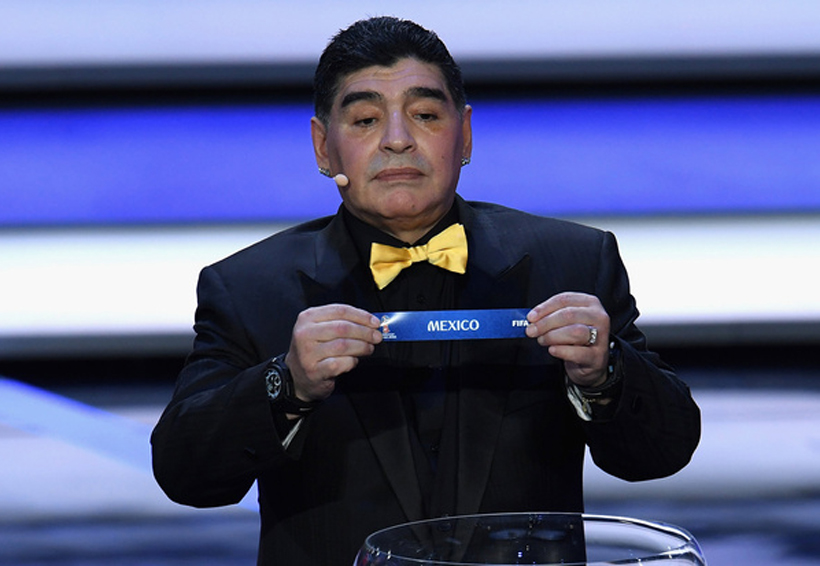 Maradona elogia la victoria mexicana ante Alemania. Noticias en tiempo real