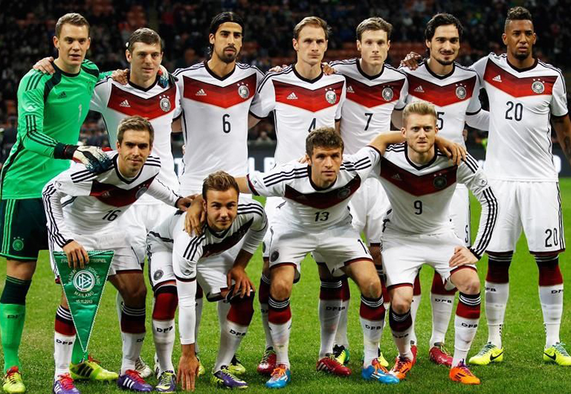 Selección Alemana está usando Big Data contra México y sus otros rivales. Noticias en tiempo real