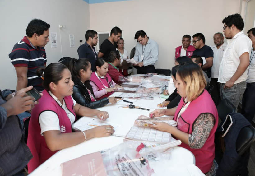Concluyen cómputos en  los 25 consejos distritales de Oaxaca. Noticias en tiempo real