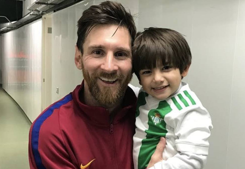 Video: la reacción del hijo de Guardado al conocer a Messi. Noticias en tiempo real