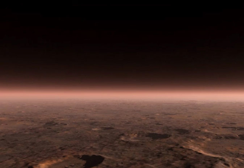 Descubren el primer espacio líquido en Marte. Noticias en tiempo real