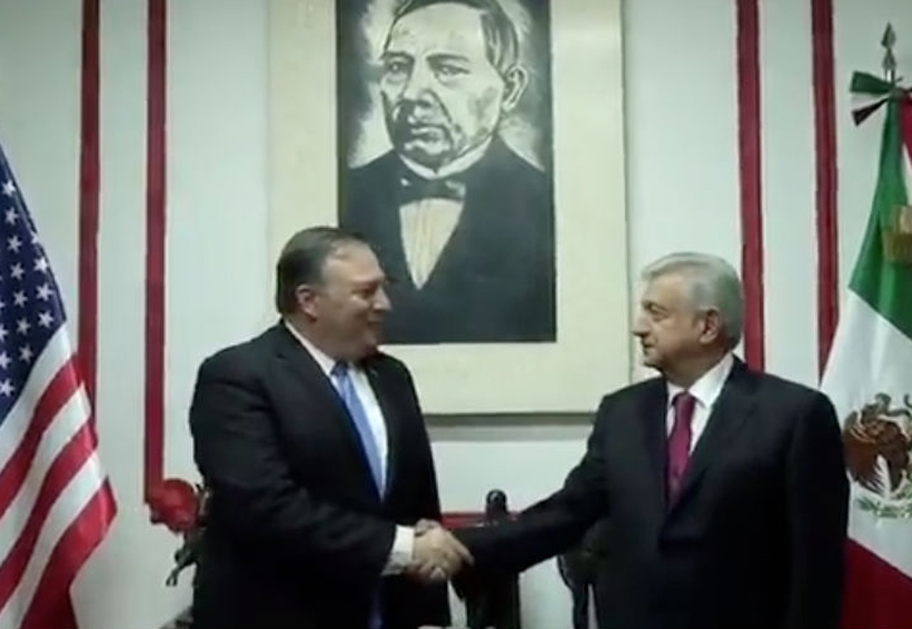 López Obrador envía a Trump propuesta de relación bilateral en reunión con Pompeo. Noticias en tiempo real