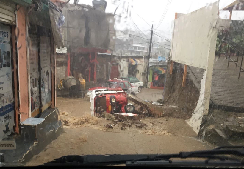Granizada y lluvias afectan comunidades de Oaxaca. Noticias en tiempo real
